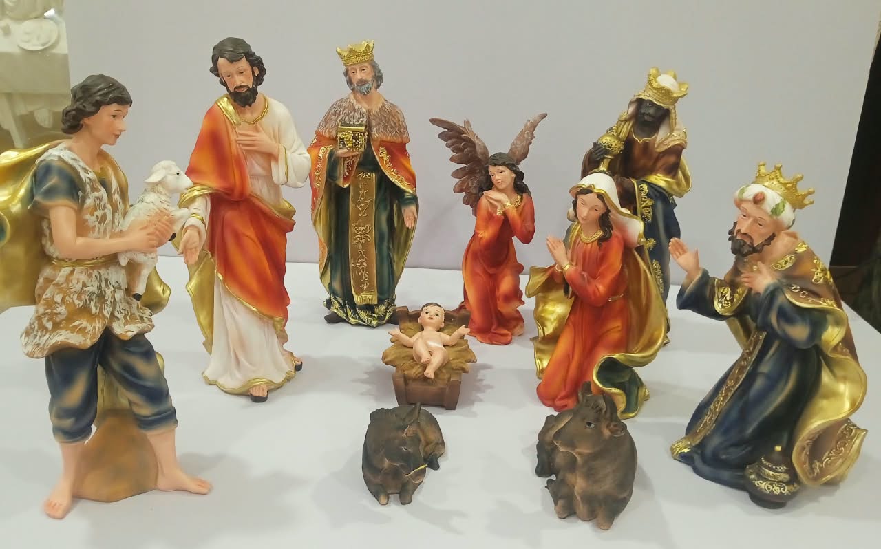 Buy Christmas Nativity Set for Decoration 15 Inch
