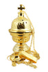 Thurible 107 Brass Sheet made Censer -Jefgo.in