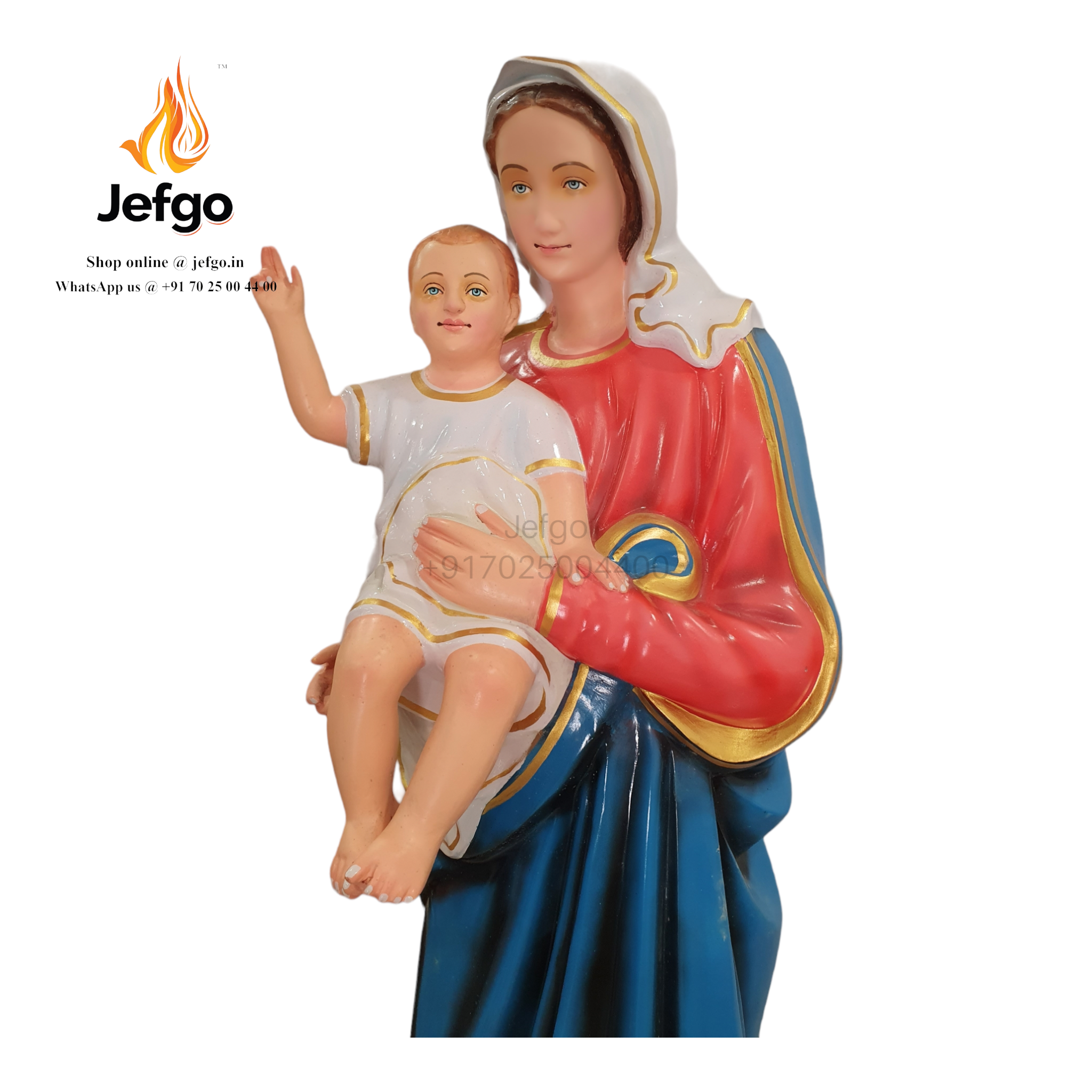 Buy Mother Mary with Baby Jesus Statue