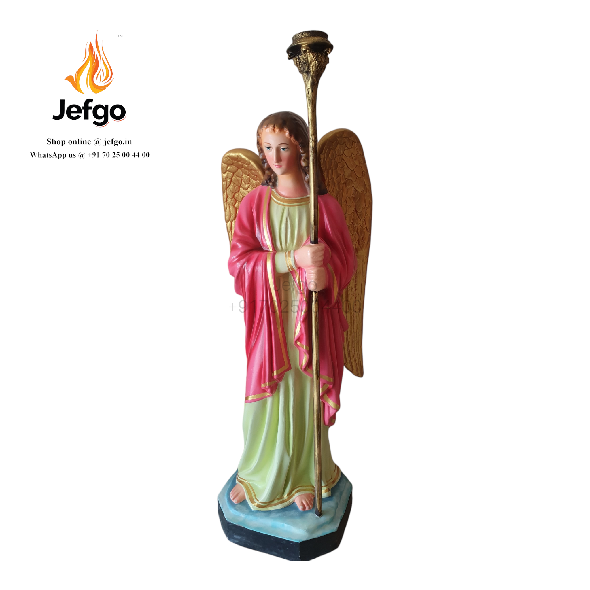 Buy Angel Standing with Candle Holder